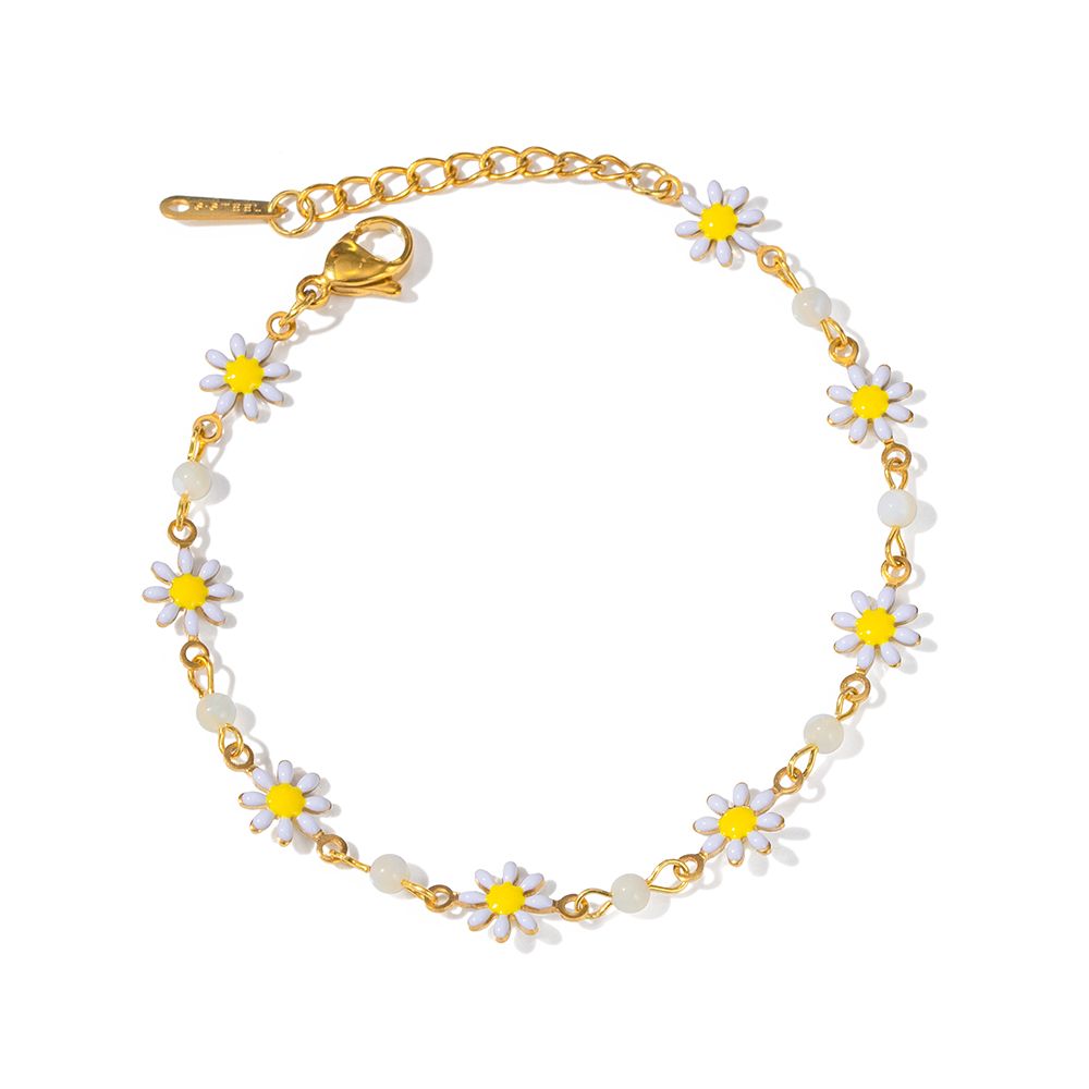 Dropped Oil Pearl Bracelet