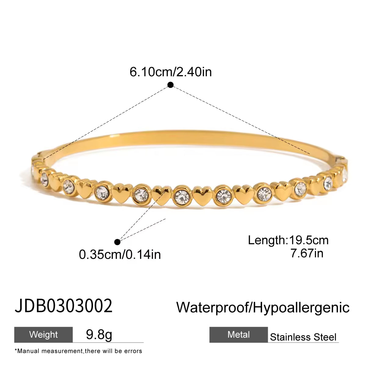 Paperclip Chain Bracelet