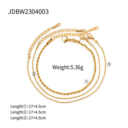 hin Twist Chain Bracelet