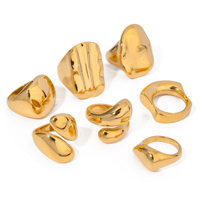 Glossy Open Ring