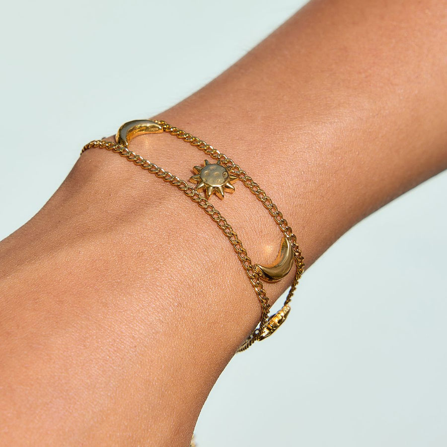 Selene Sun & Moon Bracelet