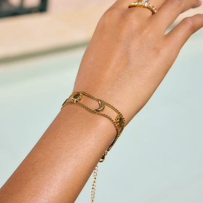 Two Moon One Sun Bracelet