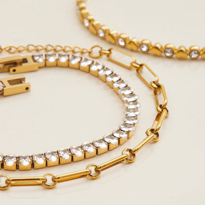 Paperclip Chain Bracelet