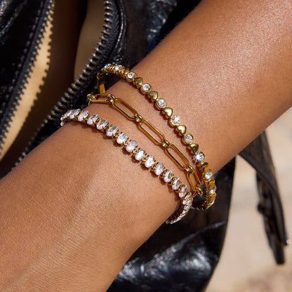 Paperclip Chain Bracelet