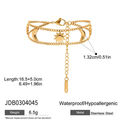 Two Moon One Sun Bracelet