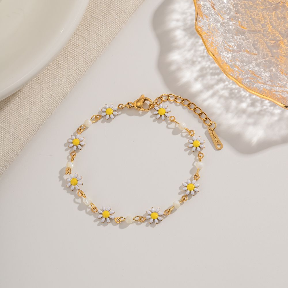 Dropped Oil Pearl Bracelet