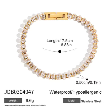 Paperclip Chain Bracelet