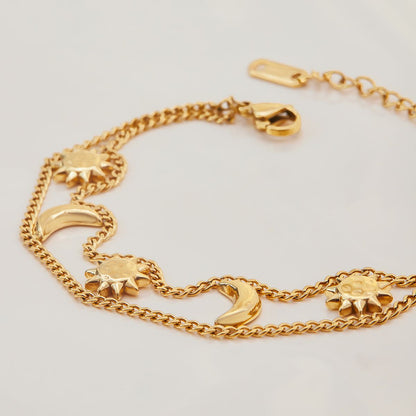 Two Moon One Sun Bracelet
