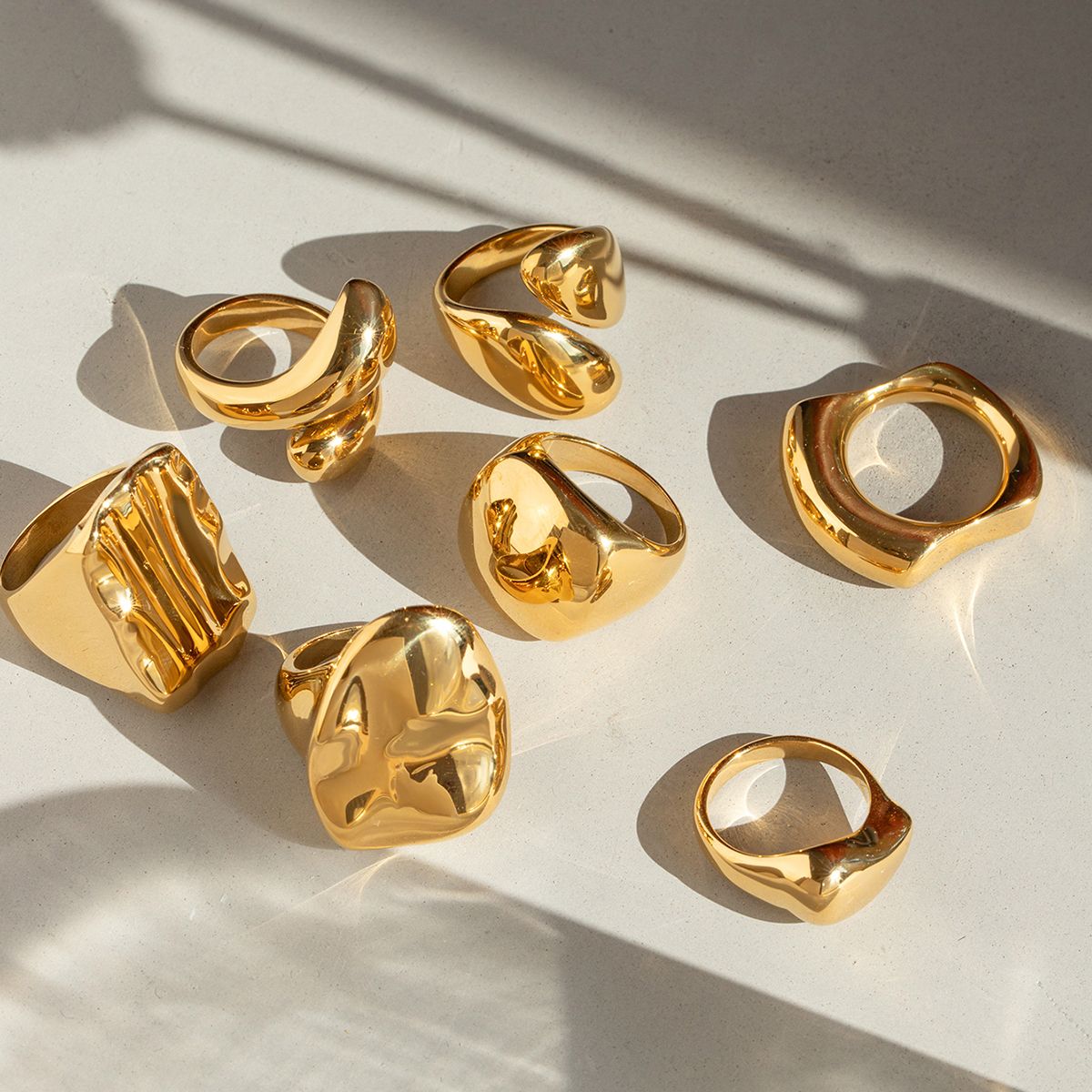 Glossy Open Ring