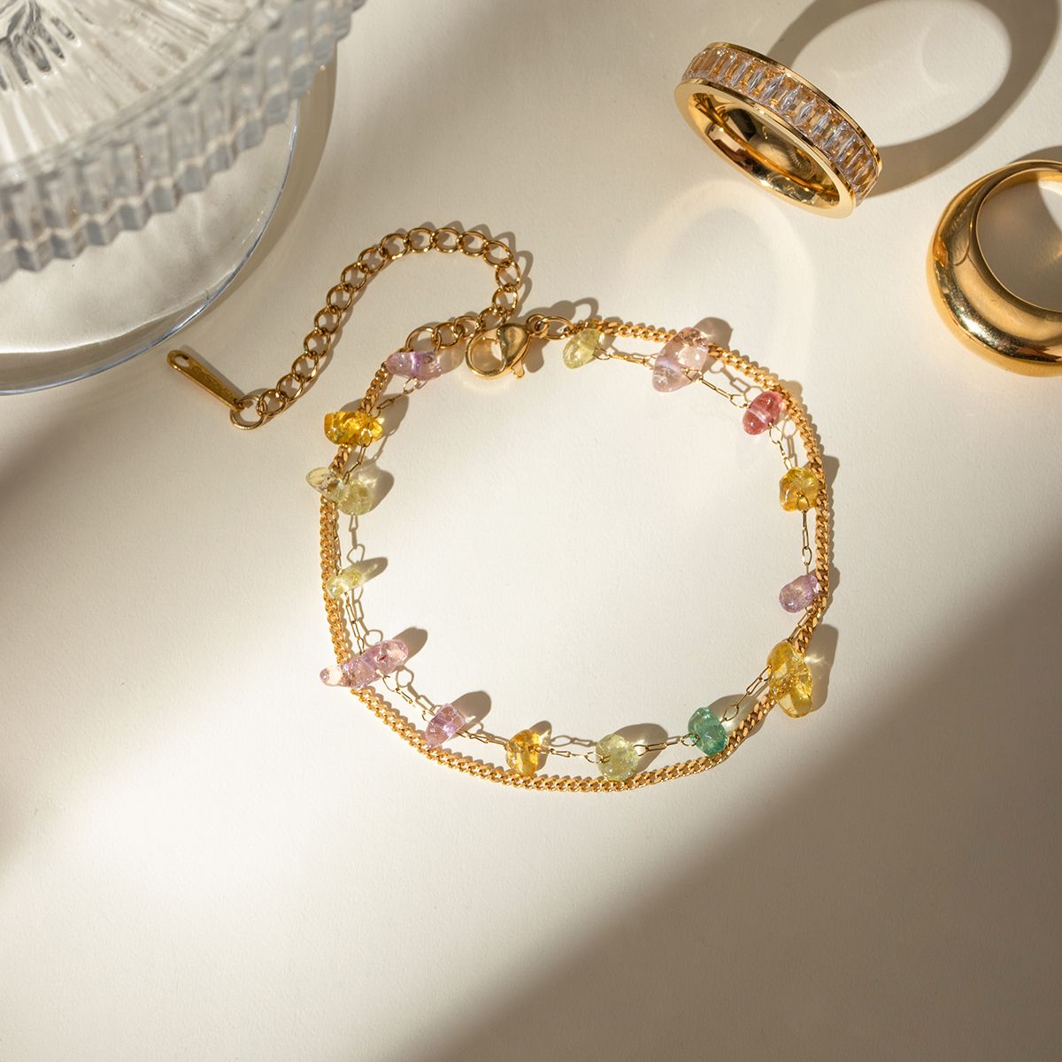 Gravel Charm Bracelet