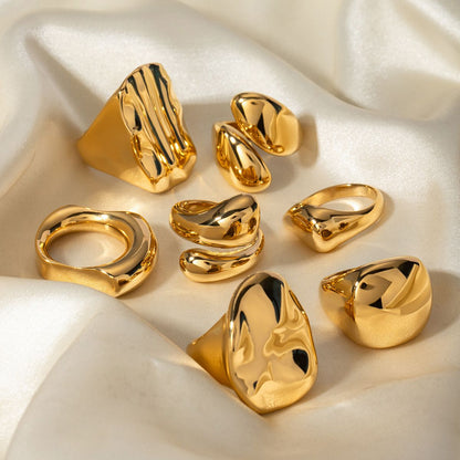 Glossy Open Ring