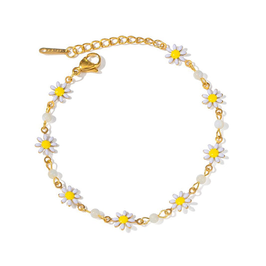 Dropped Oil Pearl Bracelet