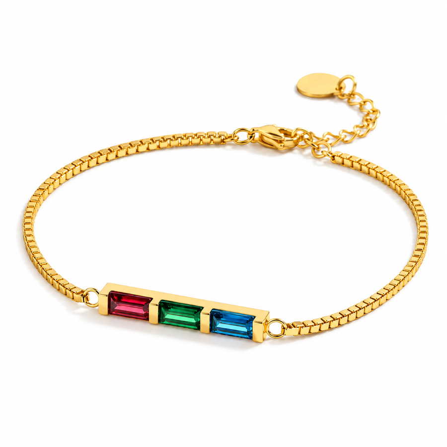 Birthstone Personalized Bracelet