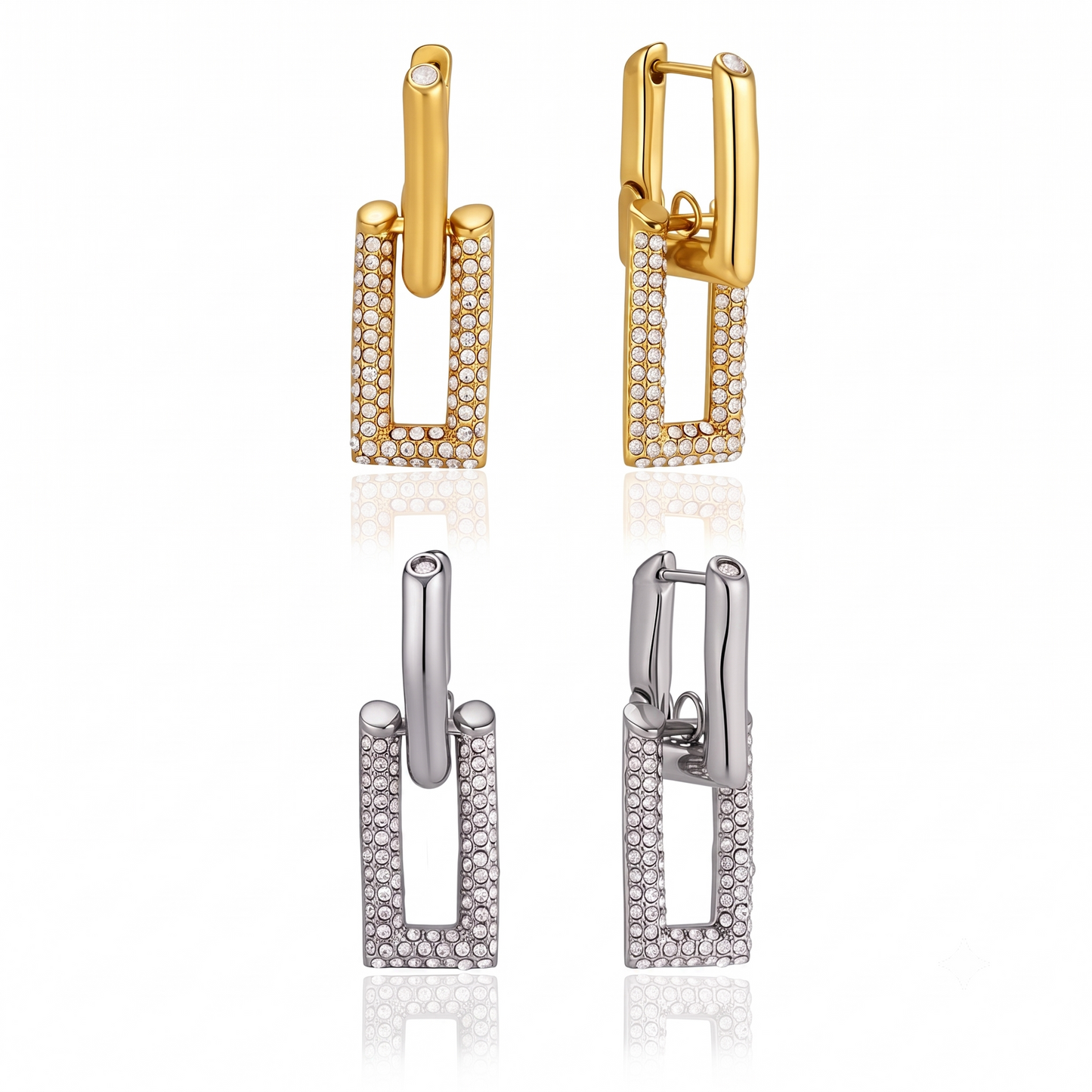 Blue Zirconia Earring