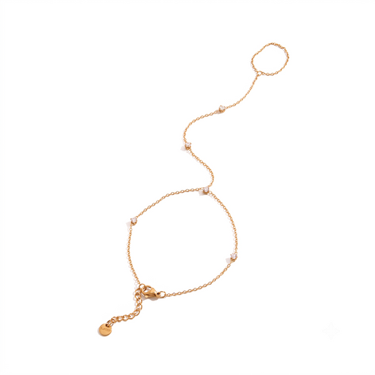 Birthstone Shiny Zircon Dainty Bracelet