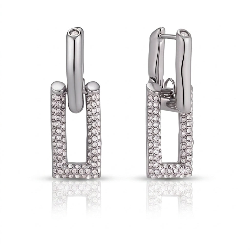 Blue Zirconia Earring