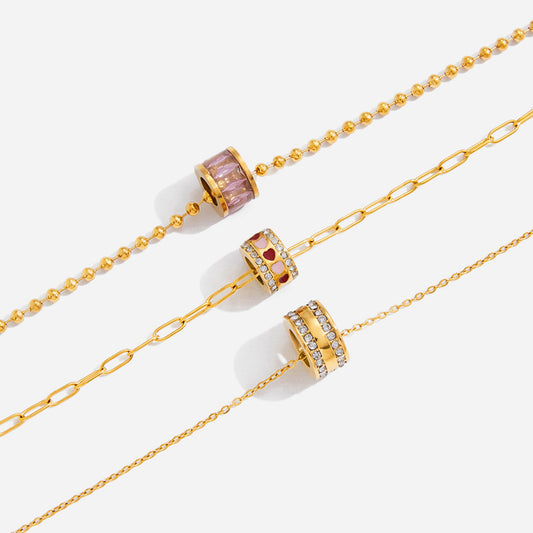 Heart Flower Necklace