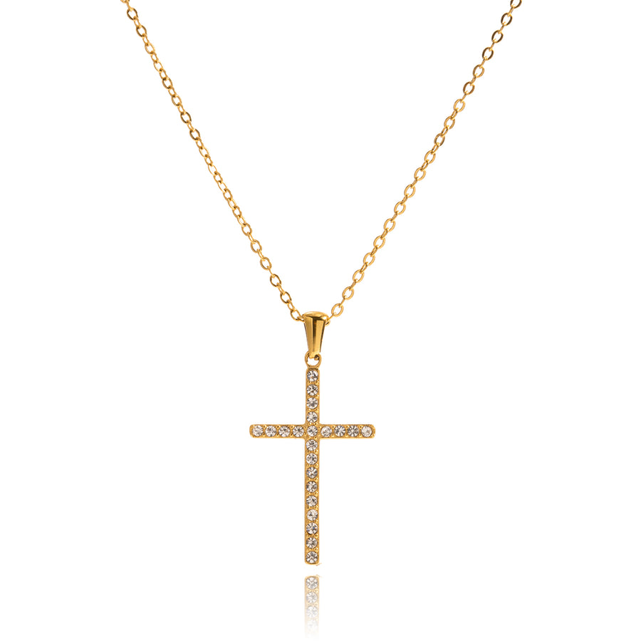 Gold Cross Necklace