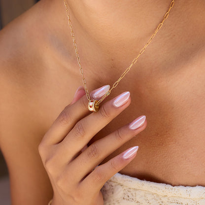 Heart Flower Necklace