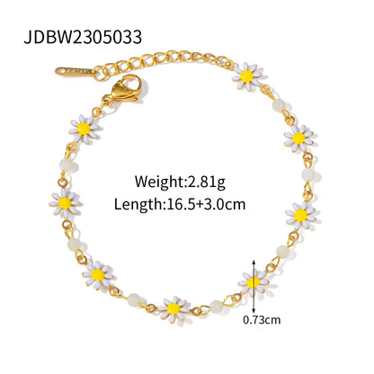 Dropped Oil Pearl Bracelet