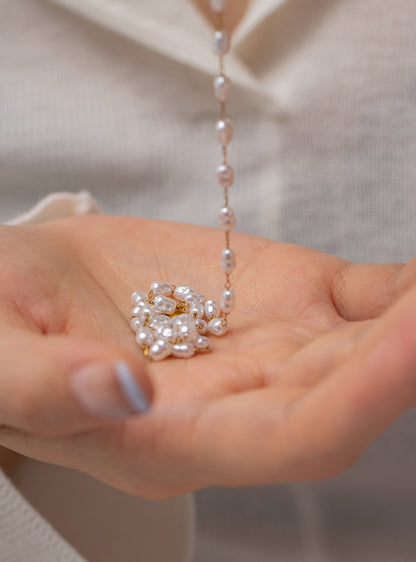 Retro Pearl Choker Necklace