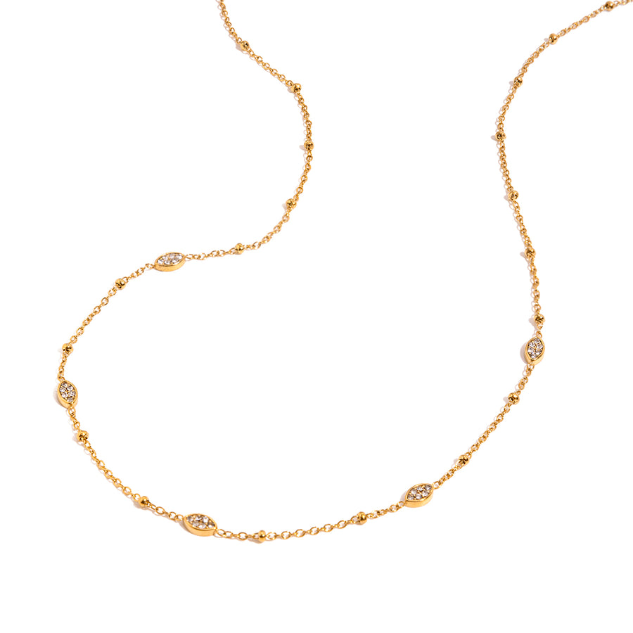 Liliya — Aurelle Crystal Necklace