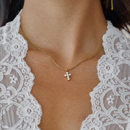 Glass Pearl Small Necklaces