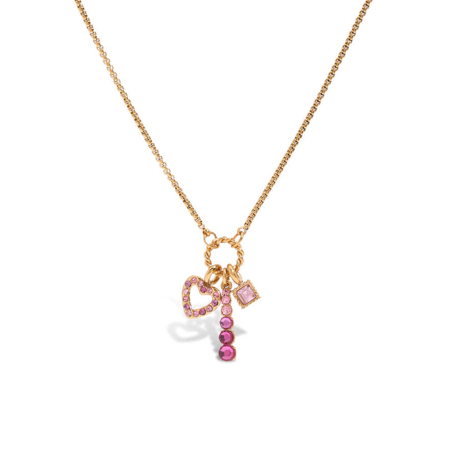 Liliya — Roselle Charm Necklace