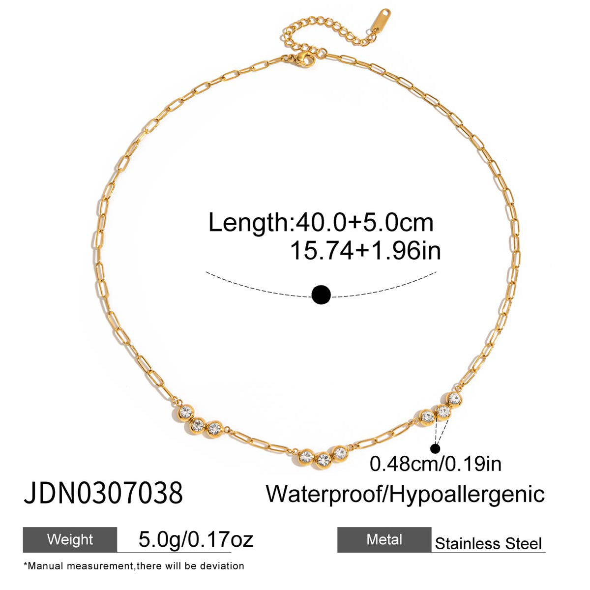 Figaro Chain Necklace