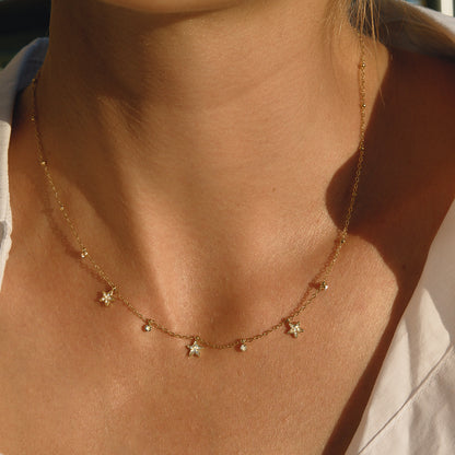 Rhinestone Cross Diamond Necklaces