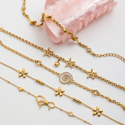 Diamond Chain Women Bracelet