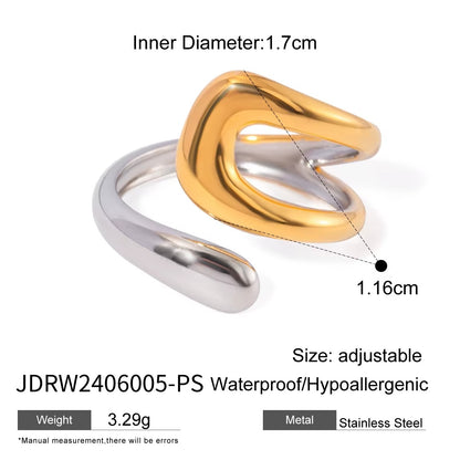 Cross Asymmetric Open Ring