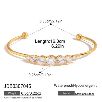 Tennis Chain Zircon Bracelet