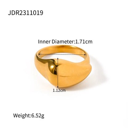 Glossy Open Ring
