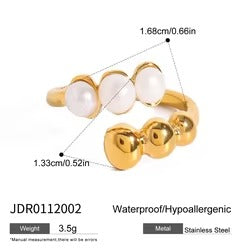 Pearl Jade Rings