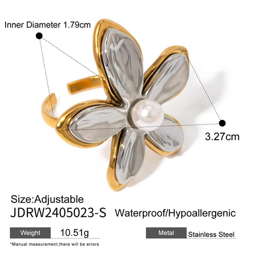 Water Drop Zircon Rings Set