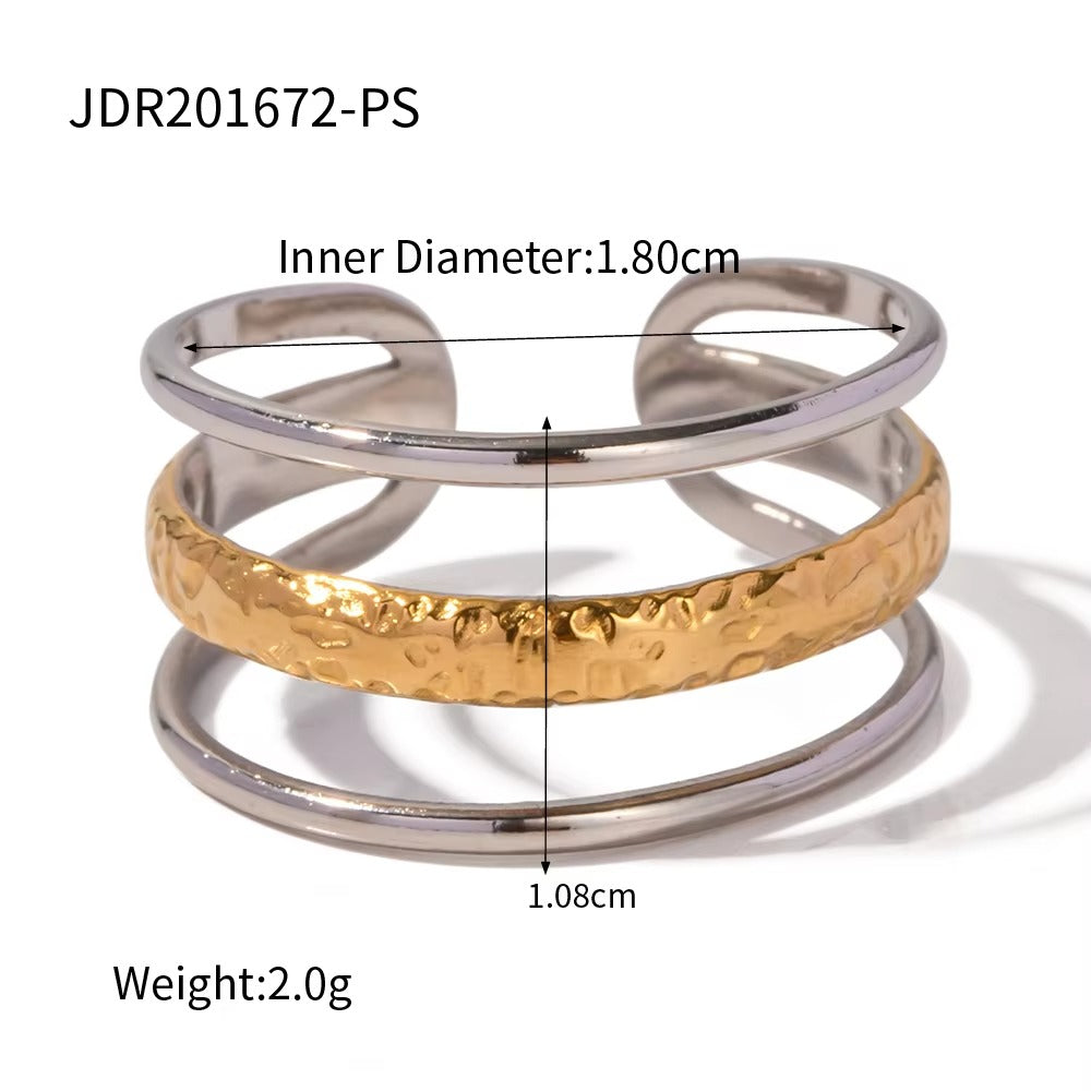 Water Drop Zircon Rings Set