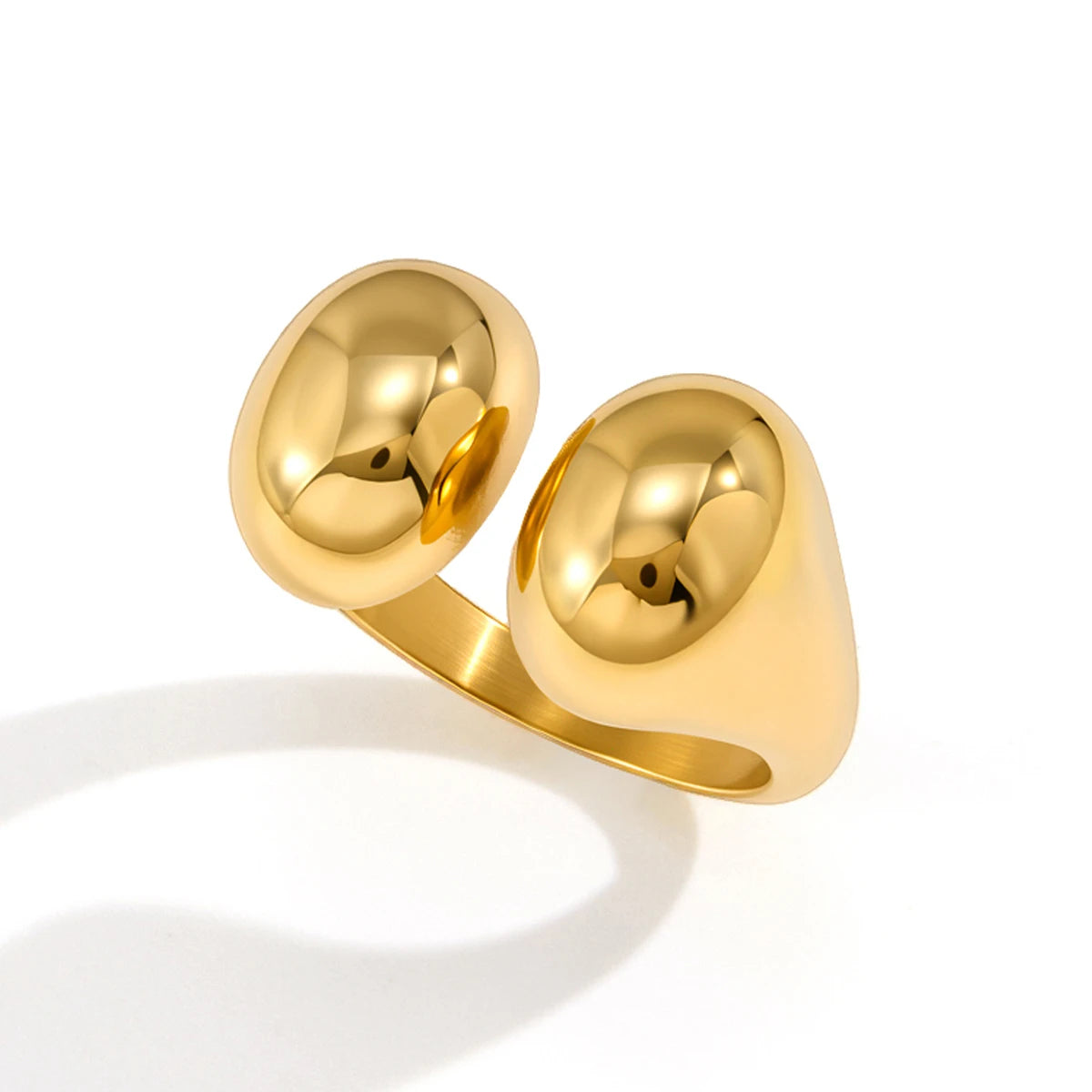 Line Shaped Open Ring