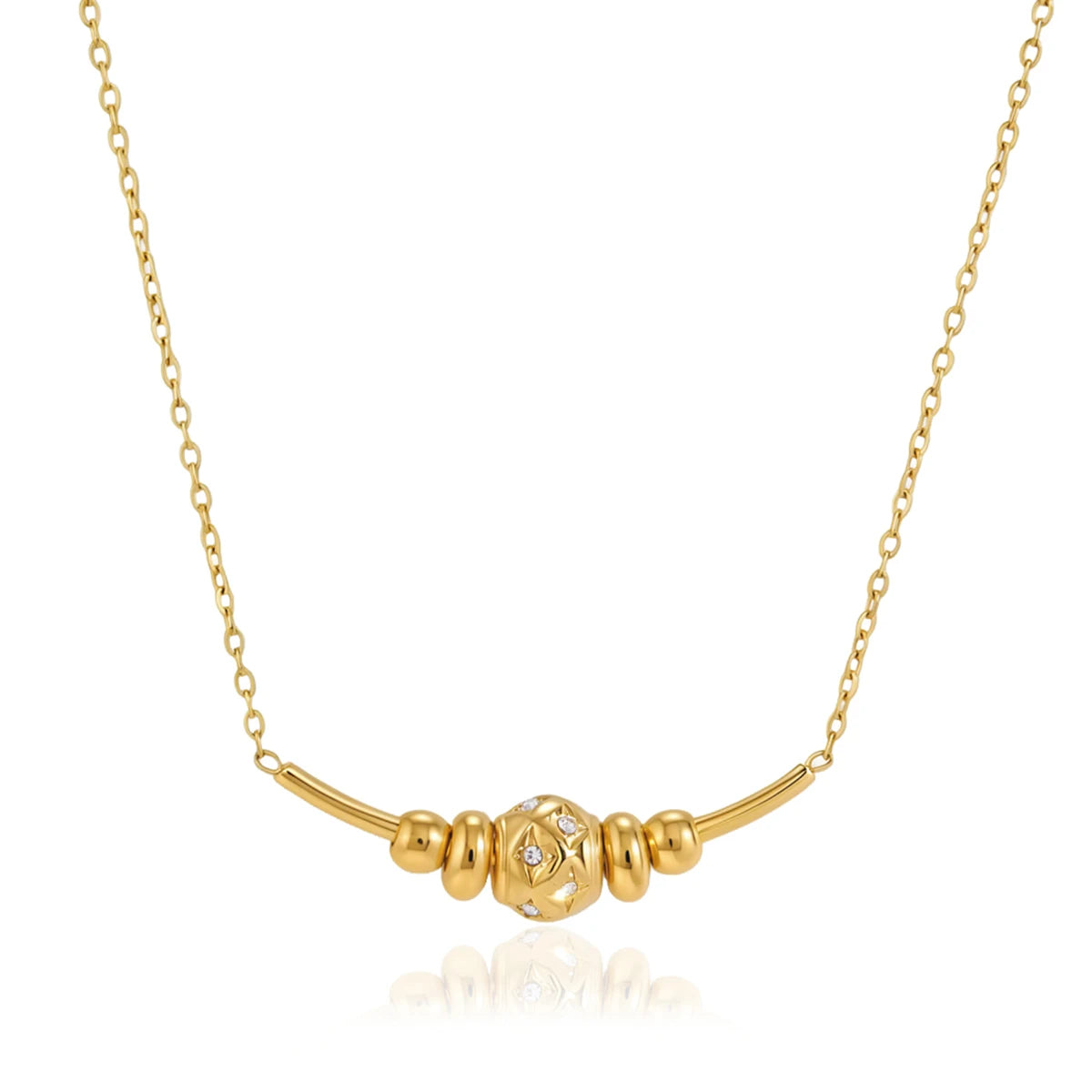Star Cross Pendant Necklace