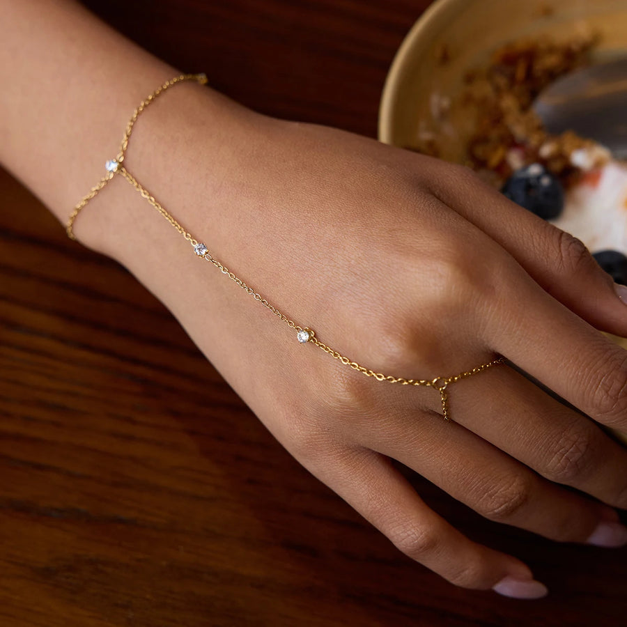 Aurelia Delicate Chain Bracelet