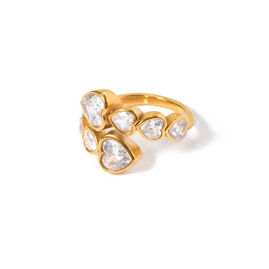 Liliya — Celestia Heart Ring