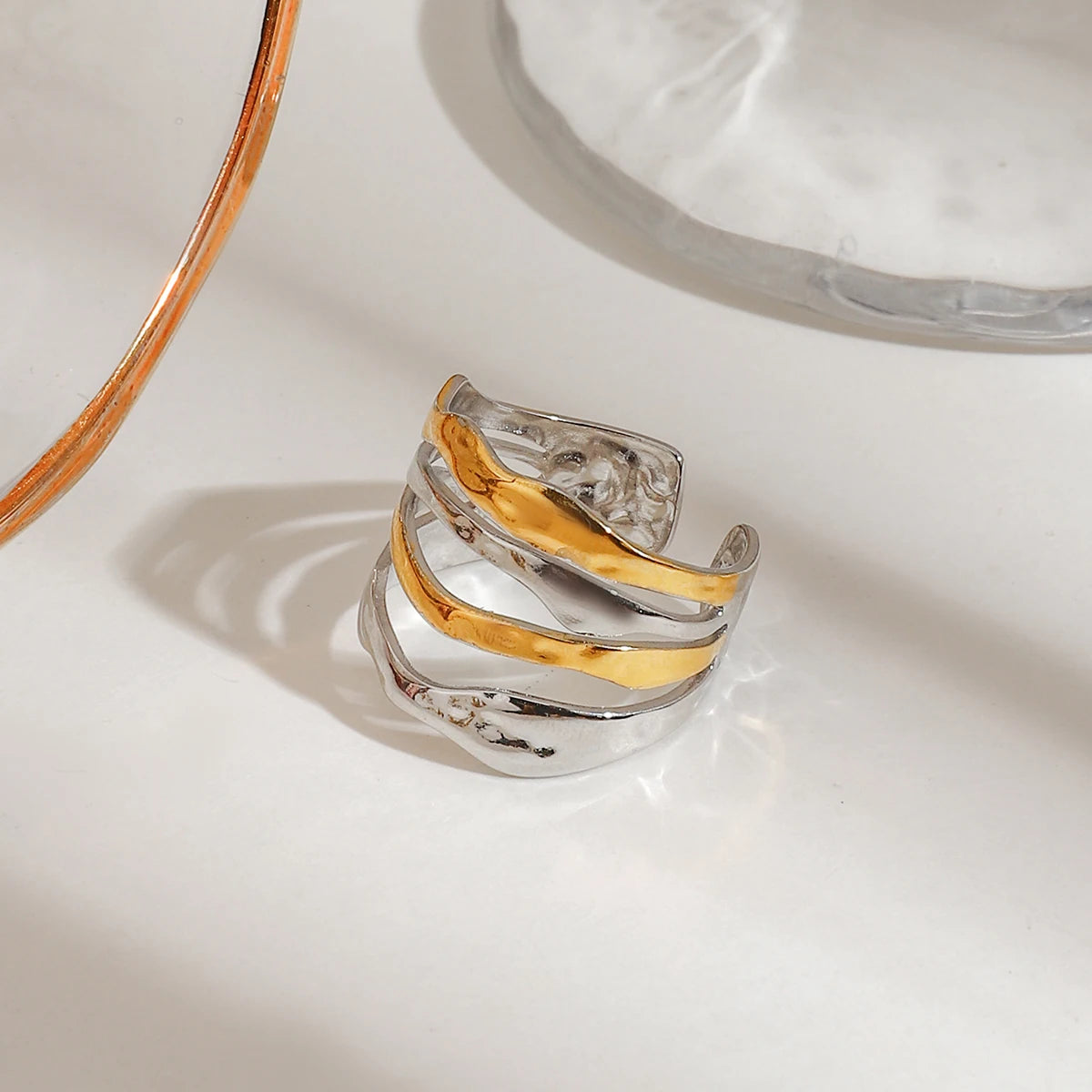 Pearl Jade Rings