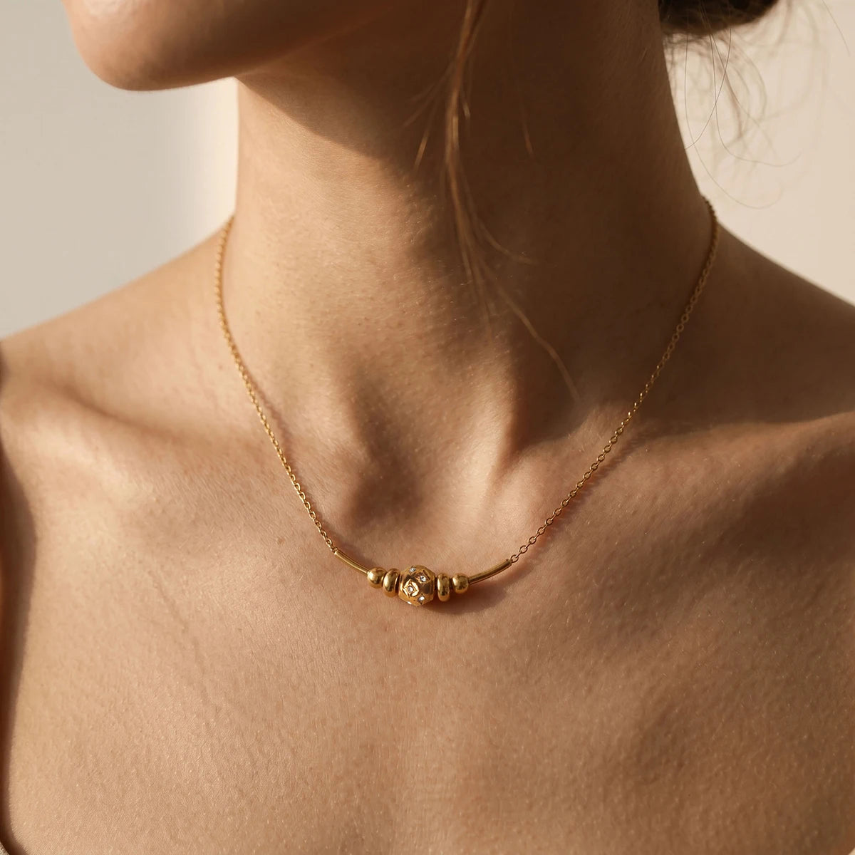 Star Cross Pendant Necklace