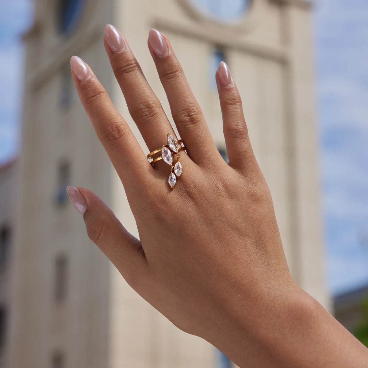 Glossy Open Ring