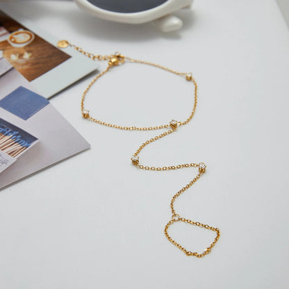 Aurelia Delicate Chain Bracelet