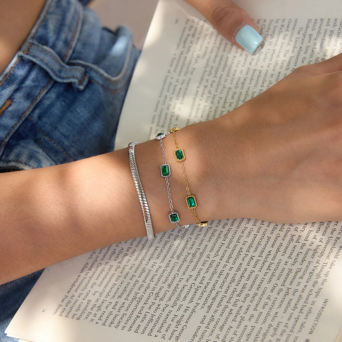 hin Twist Chain Bracelet