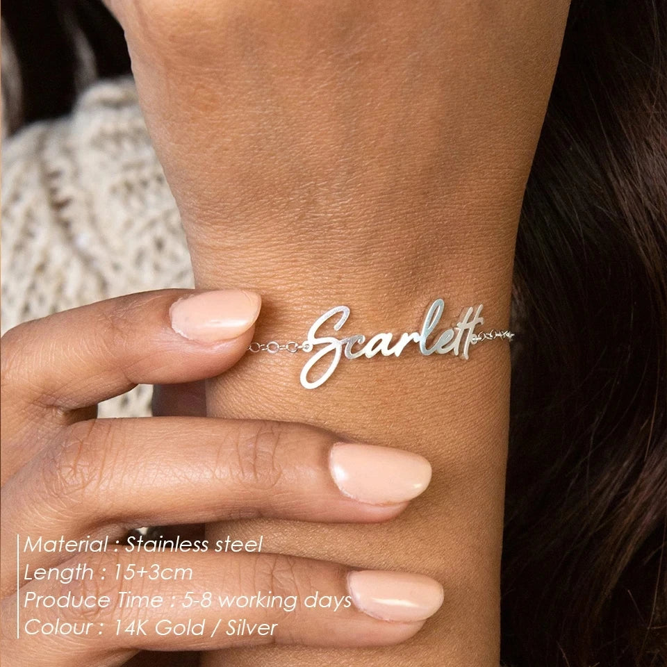 Custom Name Bracelet