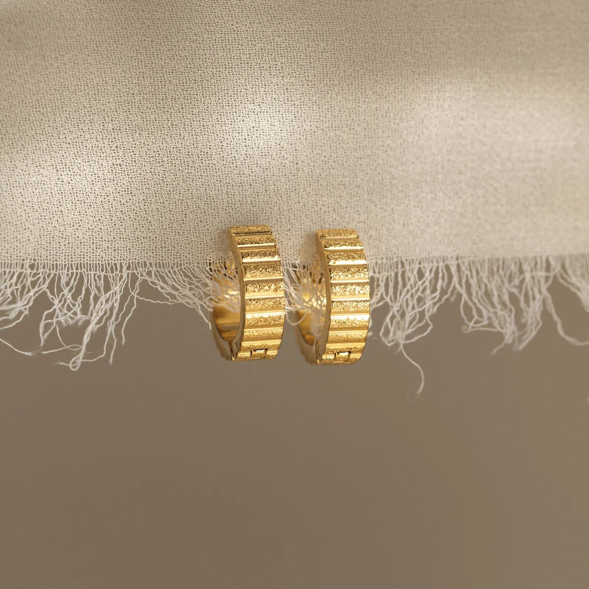 Cross Tassel Dangle Earrings