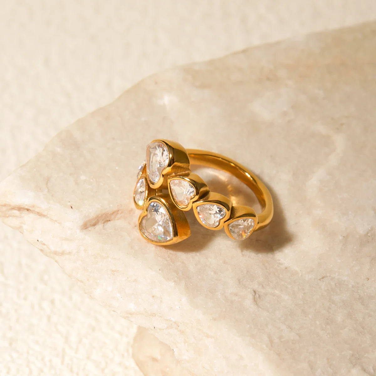 Liliya — Celestia Heart Ring