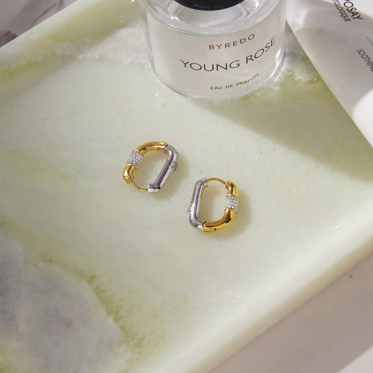 Classic Irregular Wide Hoop Earring